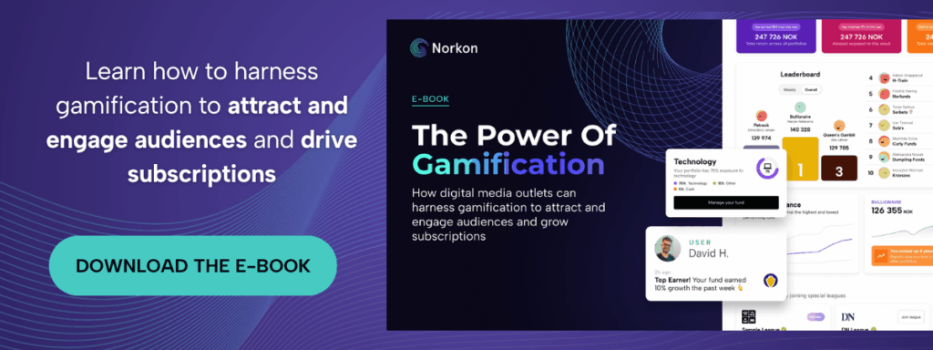 stock market gamification e-book news media