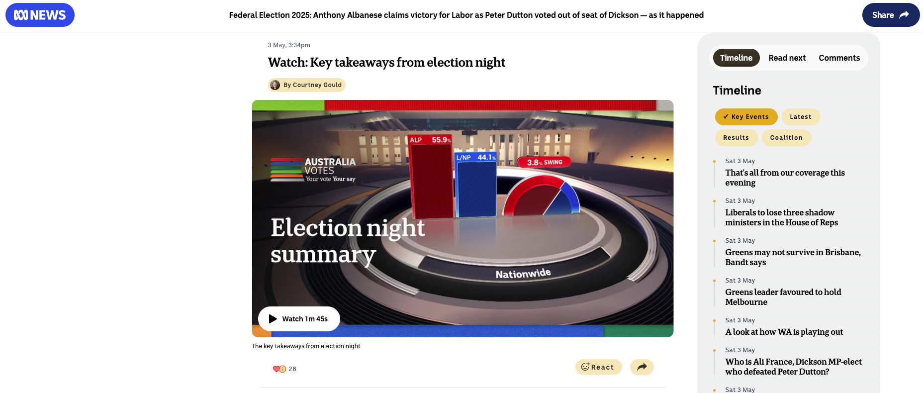 Numerous media formats enrich live blog storytelling