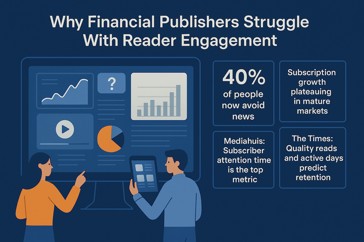 Why Financial Publishers Struggle With Reader Engagement & How to Fix It