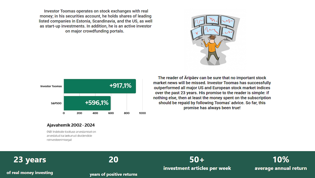 Investor Thomas, financial journalism at its best